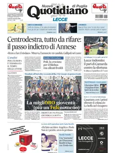 Quotidiano di Puglia Lecce - 29 Settembre 2025