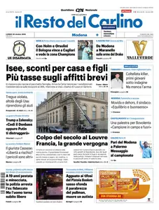 Il Resto del Carlino Modena - 20 Ottobre 2025