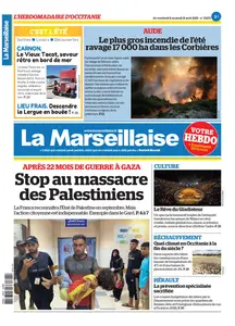 La Marseillaise Hebdo Occitanie - 8 Août 2025