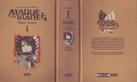 Ataque a los titanes (Edición coleccionista) Tomo 1 (de 4)