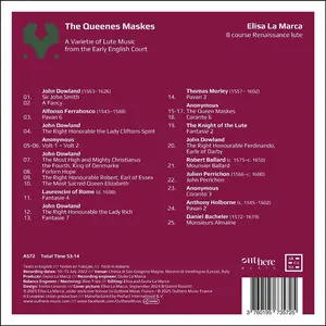 Elisa La Marca - The Queenes Maskes: A Varietie of Lute Music from the Early English Court (2025)