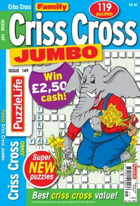 Family Criss Cross Jumbo - March 2025