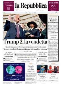 la Repubblica - 21 Gennaio 2025
