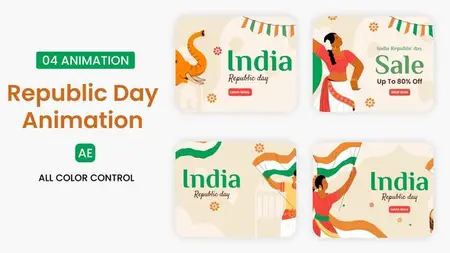 Republic Day illustration scene 55835069