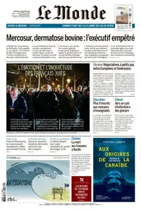 Le Monde du Mercredi 17 Décembre 2025