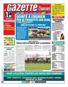 La Gazette des Courses - 13 Mars 2025