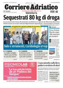 Corriere Adriatico Macerata - 5 Giugno 2025