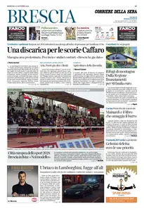 Corriere della Sera Brescia - 12 Ottobre 2025