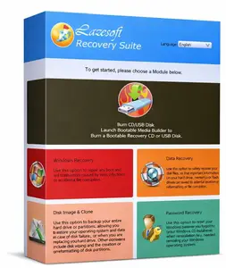 Lazesoft Recovery Suite 5.2.0.1 Unlimited / Technician (x64) WinPE