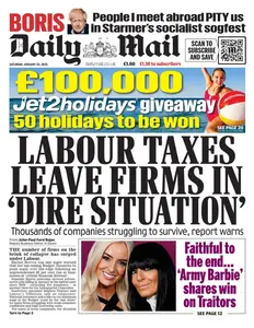 Daily Mail - 25 January 2025