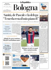 la Repubblica Bologna - 1 Dicembre 2024
