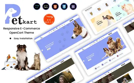 Petkart - Opencart Template for Your Complete Pet Store OpenCart Template