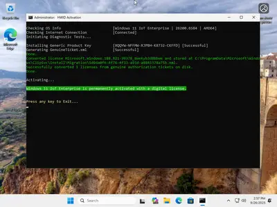 Windows 11 Iot Enterprise 25H2 Build 26200.6584 (No TPM Required) Preactivated