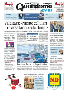 Quotidiano di Puglia Bari - 13 Settembre 2025
