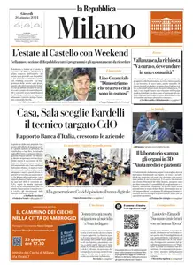 la Repubblica Milano - 20 Giugno 2024