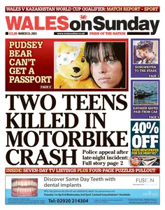 Wales on Sunday - 23 March 2025