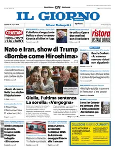 Il Giorno Milano Metropoli - 26 Giugno 2025