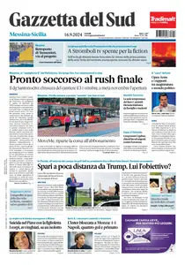 Gazzetta del Sud Messina - 16 Settembre 2024