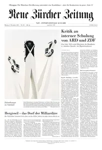 Neue Zurcher Zeitung International - 03 November 2025