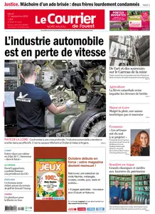 Le Courrier de l'Ouest Nord Anjou - 17 Septembre 2024