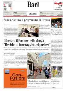 la Repubblica Bari - 18 Settembre 2025