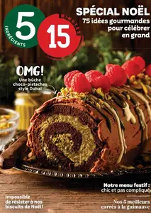 5 Ingrédients 15 Minutes - Décembre 2025