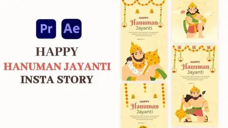 Happy Hanuman Jayanti Instagram Story 57513973