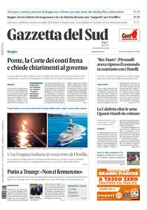 Gazzetta del Sud Reggio Calabria - 25 Settembre 2025