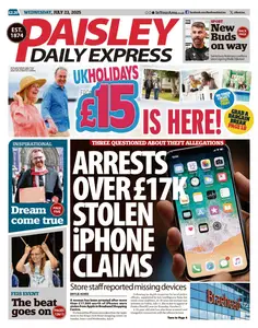 Paisley Daily Express - 23 July 2025