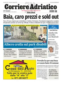 Corriere Adriatico Ancona - 1 Giugno 2025