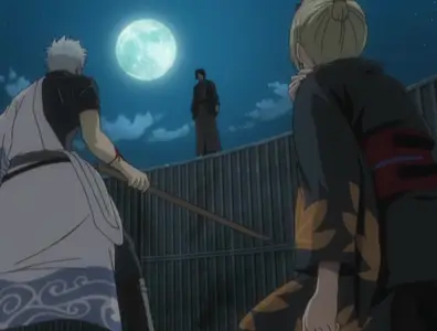 Gintama (2006 S04E28 178 Once Youre Entangled in a Spiderweb Its Hard to Get It Off CBT