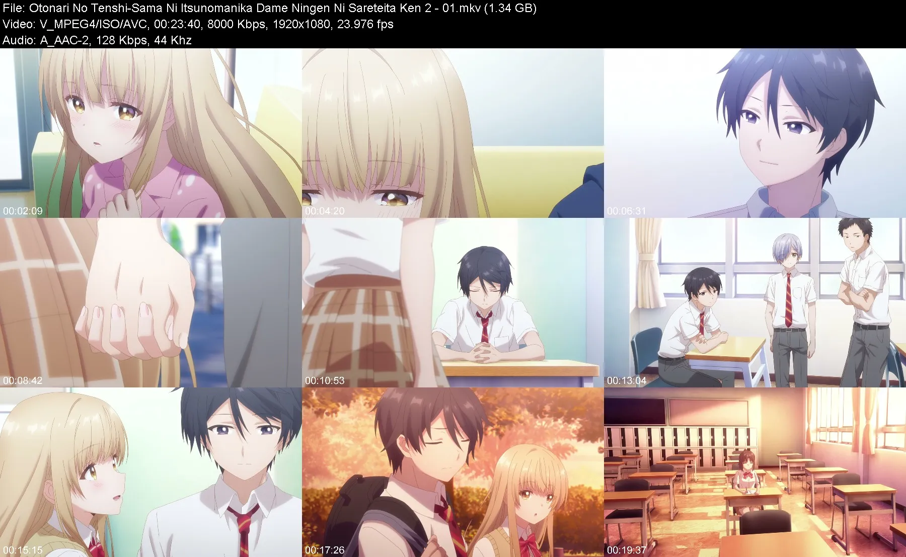 Otonari No Tenshi-Sama Ni Itsunomanika Dame Ningen Ni Sareteita Ken 2 - 01