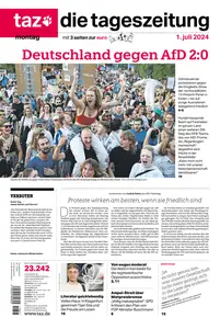 taz die tageszeitung  - 01 Juli 2024