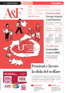 la Repubblica Affari & Finanza - 1 Dicembre  2025