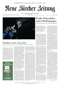 Neue Zurcher Zeitung International  - 12 November 2024