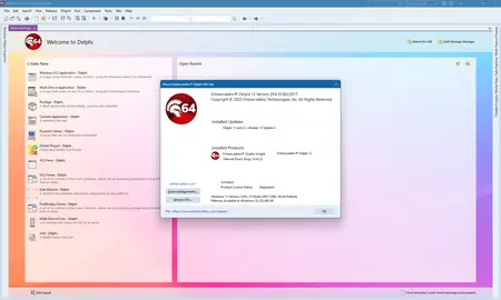 Embarcadero Delphi 12.3 Athens (29.0.55362.2017) Lite v18.5