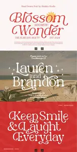 EE - Blossom Wonder  A HandDrawn Font 8FBW9BS