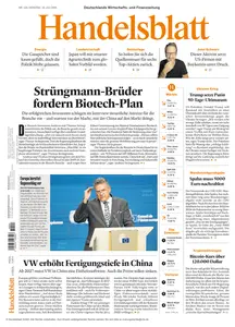 Handelsblatt - 15 Juli 2025