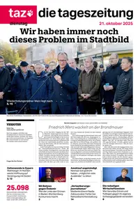 taz die tageszeitung - 21 Oktober 2025