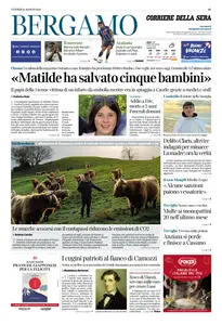 Corriere della Sera Bergamo - 22 Agosto 2025