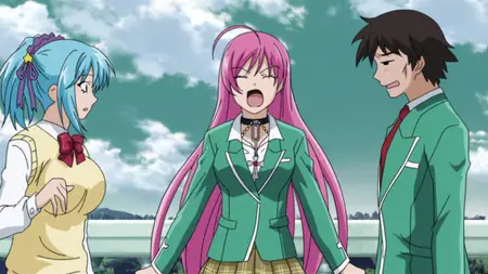 Rosario + Vampire (2008) - S01E04 - Farewell and a Vampire