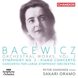 Peter Donohoe - Bacewicz: Orchestral Works Vol. 2 (2025) [Official Digital Download 24/96]