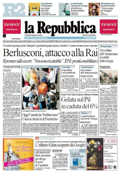 La Repubblica (08-08-09)