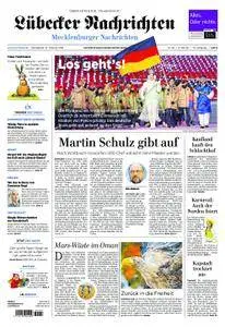Lübecker Nachrichten Mecklenburg - 10. Februar 2018