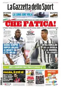 La Gazzetta dello Sport Roma – 14 gennaio 2021