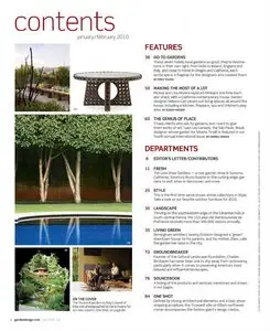 Garden Design - January/February 2010