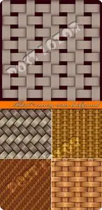 Abstract weaving vector background 