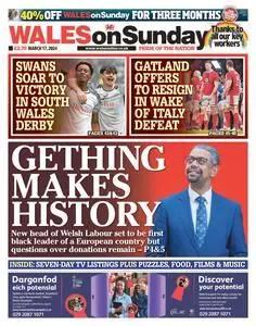 Wales on Sunday - 17 March 2024