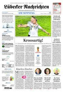 Lübecker Nachrichten Ostholstein Nord - 24. Juni 2018