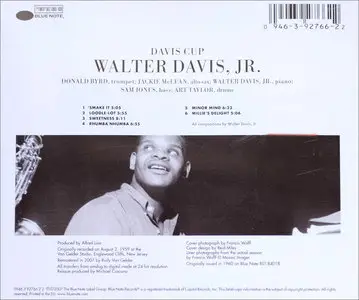 Walter Davis Jr. - Davis Cup (1959) [RVG Edition, 2007]